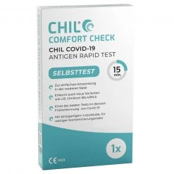 Corona Schnelltest CHIL COMFORT CHECK - Mund- & Nasenmasken | Schnelle & zuverlässige Ergebnisse