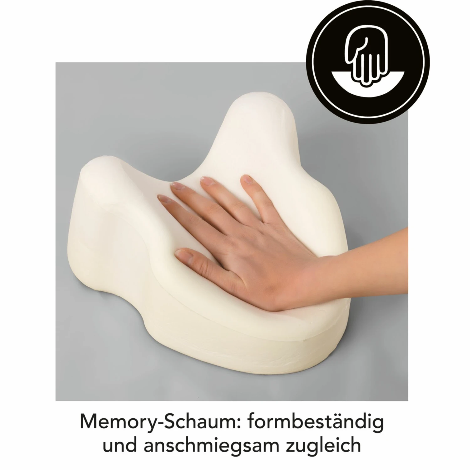 MAXXMEE Seitenschläfer-Kissen mit kühlender Gelschicht - Ergonomisches Kopfkissen für erholsamen Schlaf 11 MAXXMEE Seitenschläfer-Kissen mit kühlender Gelschicht - Ergonomisches Kopfkissen für erholsamen Schlaf – Bild 9