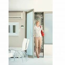 EASYmaxx Moskitonetz Magic Klick - Schwarzes Insektenschutznetz 90x210 cm für Fenster und Türen -Heimtextilien Verkäufe 2791004000 07 1600Wx1600H