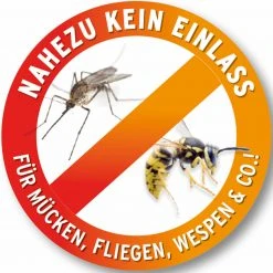 EASYmaxx Moskitonetz Magic Klick - Schwarzes Insektenschutznetz 90x210 cm für Fenster und Türen -Heimtextilien Verkäufe 2791004000 09 1600Wx1600H