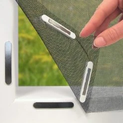 EASYmaxx Moskitonetz Magic Klick - Schwarz - 150x130 cm | Gardinenstangen-Zubehör -Heimtextilien Verkäufe 2791004100 05 1600Wx1600H