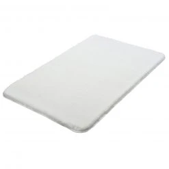 Kleine Wolke Badteppich - polarweiß - Polyacryl - 70x120 cm