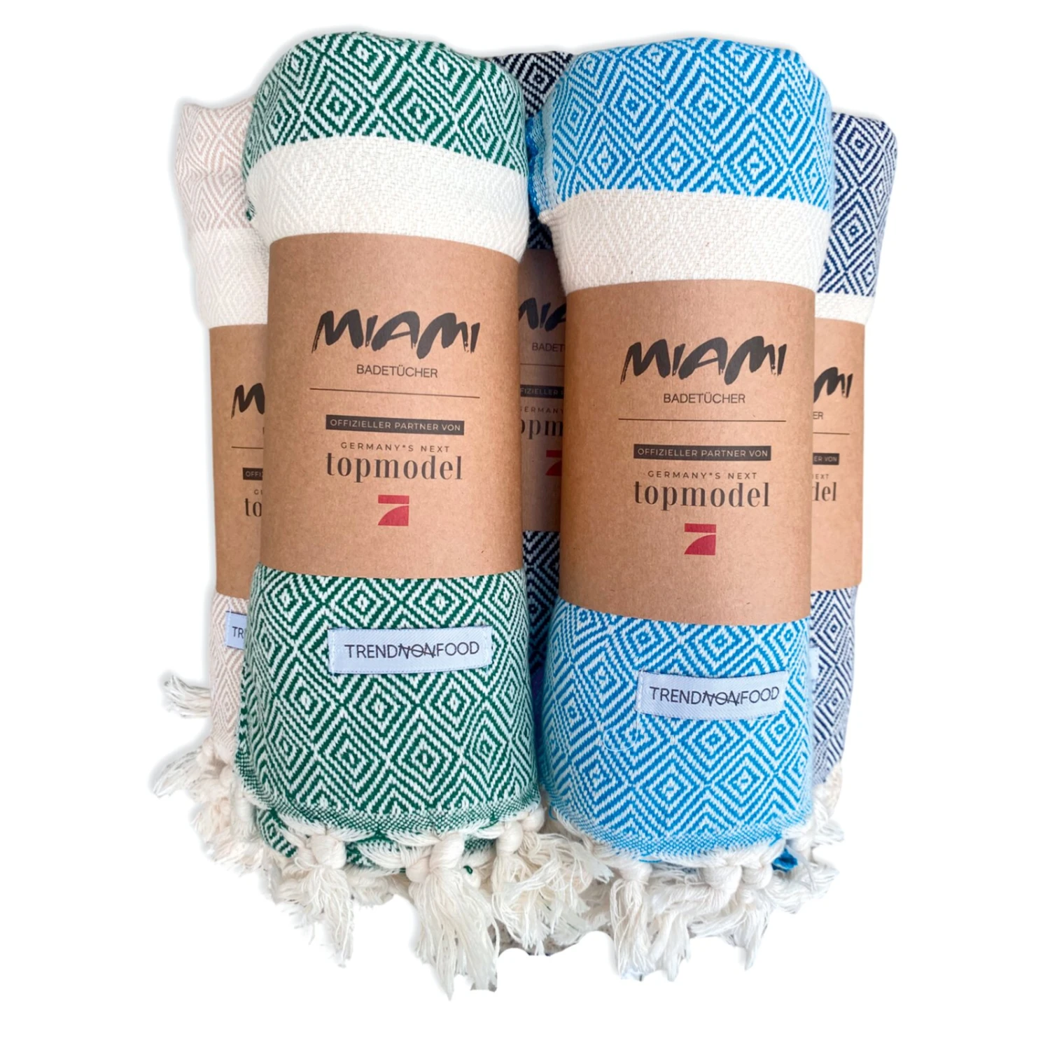 Badetuch MIAMI - Schwarz - 160x95 cm - Weiches & Saugstarkes Handtuch 4 Badetuch MIAMI - Schwarz - 160x95 cm - Weiches & Saugstarkes Handtuch – Bild 2