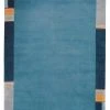 Teppich - blau - handgeknüpft - 70x140 cm -Heimtextilien Verkäufe 9000731600 1600Wx1600H