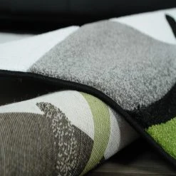 Teppich FLORIDA - schwarz-grün - 80x300 cm | Gemusterte Teppiche für stilvolles Wohnen 8 Teppich FLORIDA - schwarz-grün - 80x300 cm | Gemusterte Teppiche für stilvolles Wohnen -Heimtextilien Verkäufe 9000816800 03 1600Wx1600H