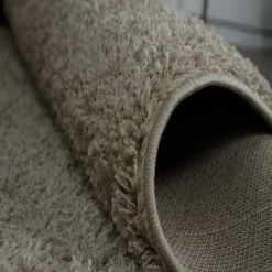 Hochflor-Teppich beige 160x230 cm - Luxuriöser Shaggyteppich für Wohnzimmer & Schlafzimmer -Heimtextilien Verkäufe 9000820900 03 1600Wx1600H