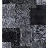 Kurzflorteppich - schwarz-weiß - 160x230 cm -Heimtextilien Verkäufe 9000836600 1600Wx1600H