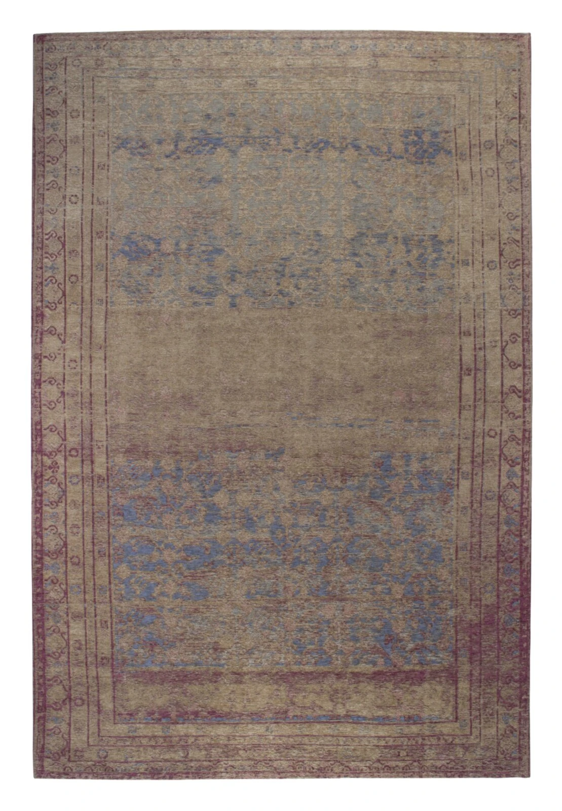 Kurzflorteppich - beige-pink - 120x170 cm 3 Kurzflorteppich - beige-pink - 120x170 cm