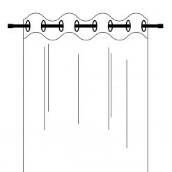 Ösenschal grau 140x235 cm - Blickdichte Gardine für modernes Zuhause -Heimtextilien Verkäufe 9000853600 03 1600Wx1600H