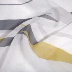 Ösenschal – Gelber transparenter Vorhang – 140x245 cm -Heimtextilien Verkäufe 9001426700 03 1600Wx1600H