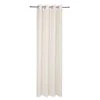 Ösenschal CORA - Natur - Eleganter Transparenter Vorhang 140x235 cm -Heimtextilien Verkäufe 9001685600 1600Wx1600H