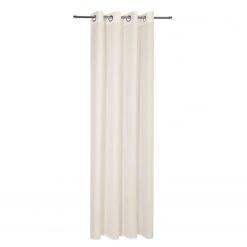 Ösenschal CORA - Natur - Eleganter Transparenter Vorhang 140x235 cm