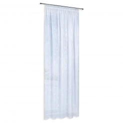 Weiße Kräuselgardine 140x245 cm - Elegante Transparente Vorhänge