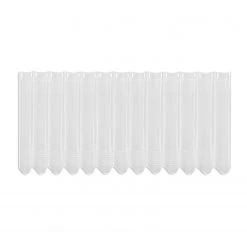 Bistrogardine - Weiße Scheibengardine mit Stickerei - 143x45 cm