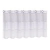 Scheibengardine - Weiß - 140x53 cm - Elegantes Fensterdekor für Zuhause -Heimtextilien Verkäufe 9001885400 02 1600Wx1600H