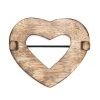 Dekoklammer Herz Braun Holz - Stilvoller Raffhalter für Gardinen & Vorhänge -Heimtextilien Verkäufe 9001938700 1600Wx1600H