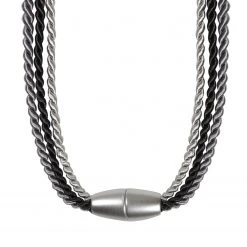 Raffhalter in hellgrau-grau-anthrazit - 65 cm | Qualitätsvorhanghalter | Gardinenzubehör