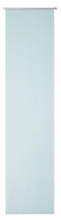 Schiebevorhang - Blau - 60x245 cm | Praktische Gardinenlösung