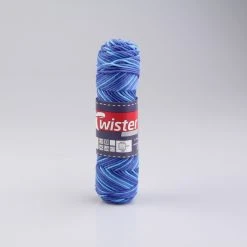 Häkelgarn TWISTER CURLY - blau-royal-marine - 50g | Hochwertiges Garn für kreative Projekte