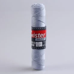 Häkelgarn TWISTER CURLY - 50g - Blau | Hochwertiges Garn zum Häkeln & Stricken