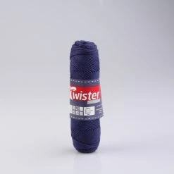 Häkelgarn TWISTER CURLY - Marine - 50g – Premium Qualität für kreative Handarbeit
