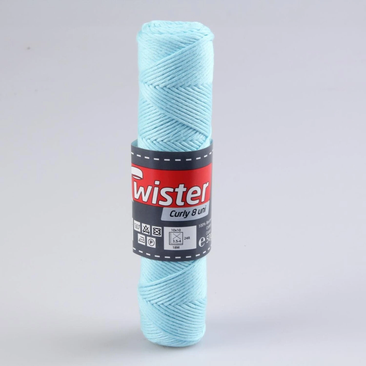 Häkelgarn TWISTER CURLY - helltürkis - 50g | Premium Garn für Häkel- und Strickprojekte 3 Häkelgarn TWISTER CURLY - helltürkis - 50g | Premium Garn für Häkel- und Strickprojekte