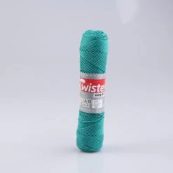 Häkelgarn TWISTER CURLY - 50g grün - Premium Wolle für Stricken & Häkeln