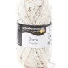Wolle BRAVO - Natur Tweed 50g | Hochwertige Wolle für Stricken & Häkeln