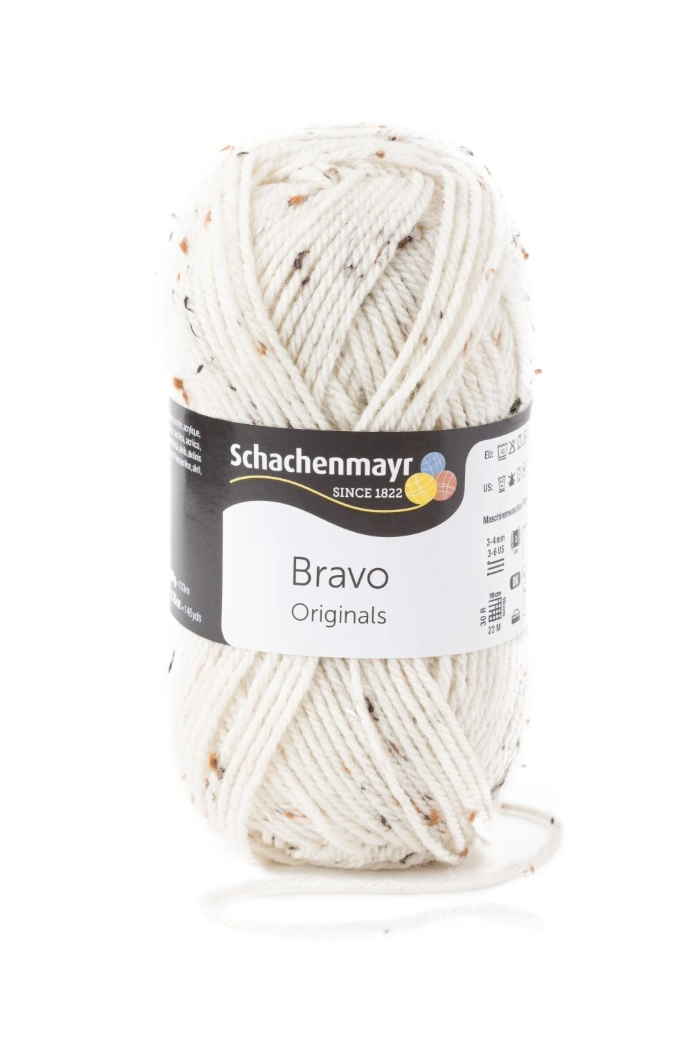 Wolle BRAVO - Natur Tweed 50g | Hochwertige Wolle für Stricken & Häkeln 3 Wolle BRAVO - Natur Tweed 50g | Hochwertige Wolle für Stricken & Häkeln