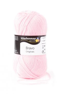 Wolle BRAVO - Rose - 50g | Hochwertige Strick- und Häkelwolle