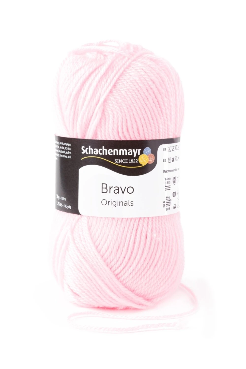 Wolle BRAVO - Rose - 50g | Hochwertige Strick- und Häkelwolle 3 Wolle BRAVO - Rose - 50g | Hochwertige Strick- und Häkelwolle