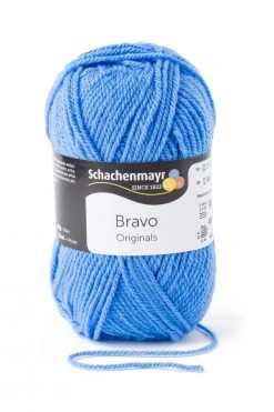 Wolle BRAVO - iris - 50g - Hochwertige Strickwolle für kreative Projekte