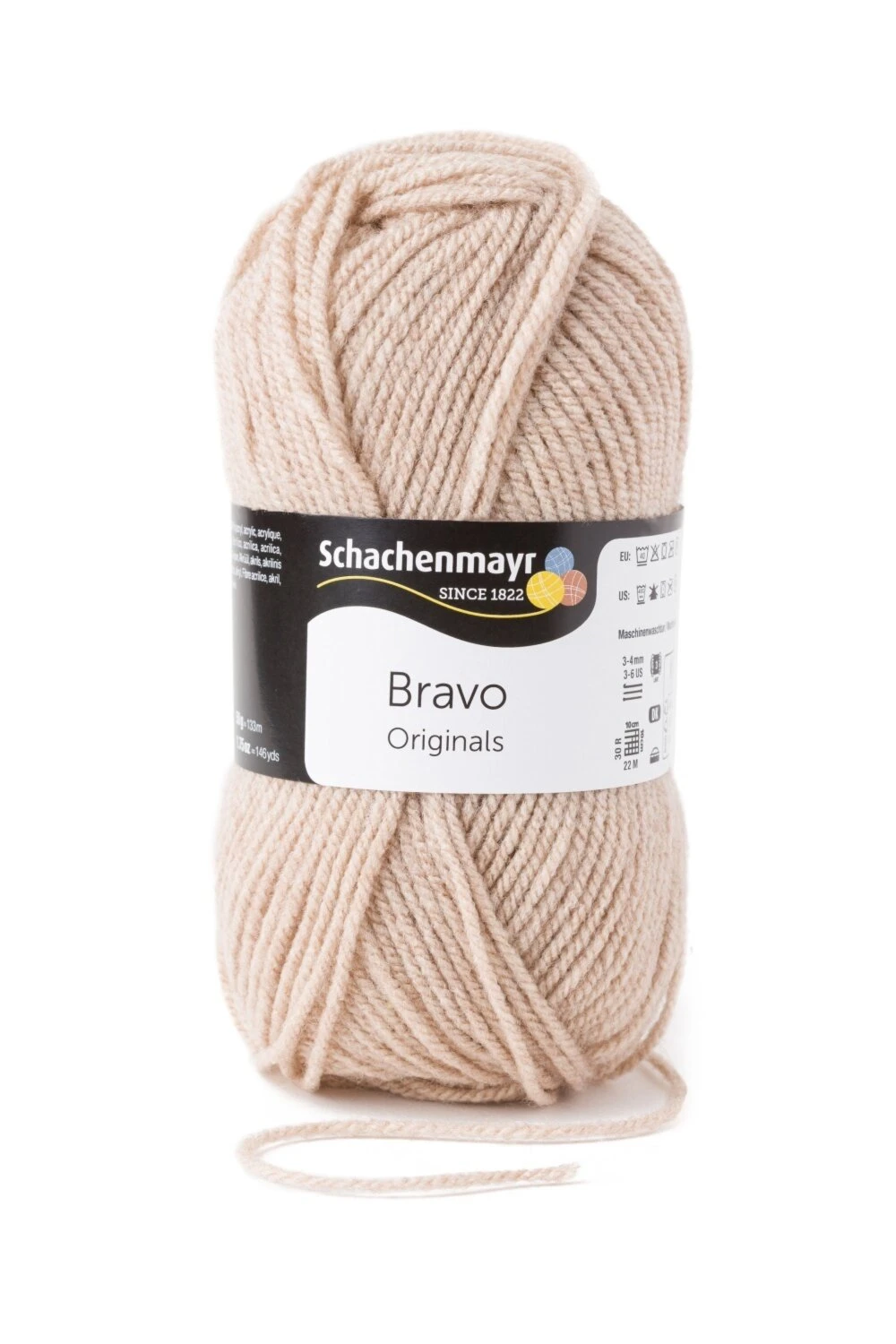 Wolle BRAVO - Sisal-Meliert - 50g | Hochwertige Wolle für Stricken & Häkeln 3 Wolle BRAVO - Sisal-Meliert - 50g | Hochwertige Wolle für Stricken & Häkeln