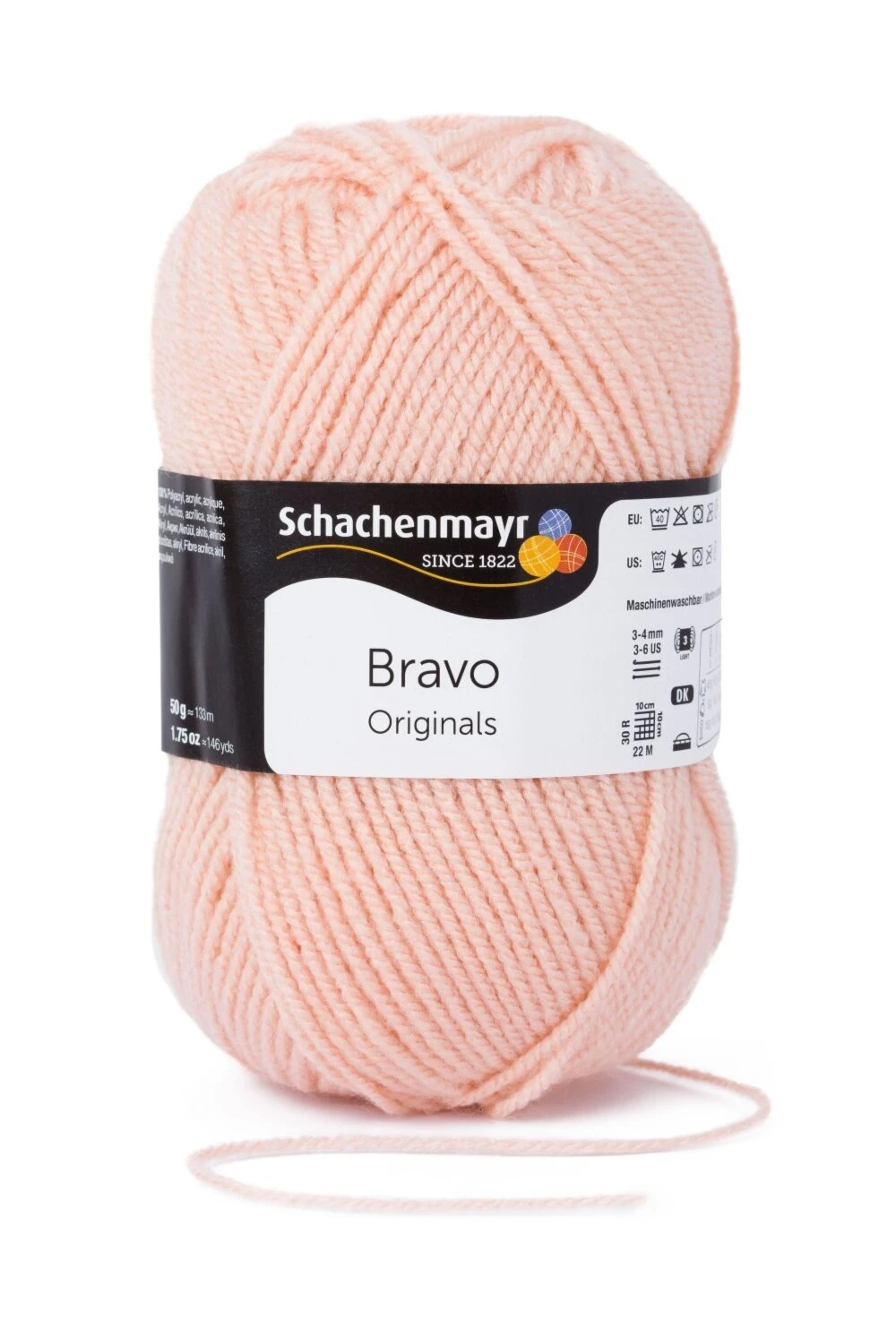 Wolle BRAVO - melba - 50g | Hochwertige Wolle zum Stricken, Häkeln & Nähen 3 Wolle BRAVO - melba - 50g | Hochwertige Wolle zum Stricken, Häkeln & Nähen