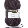 Wolle BRAVO - schwarz-denim - 50g | Hochwertige Wolle für Nähen, Stricken & Häkeln