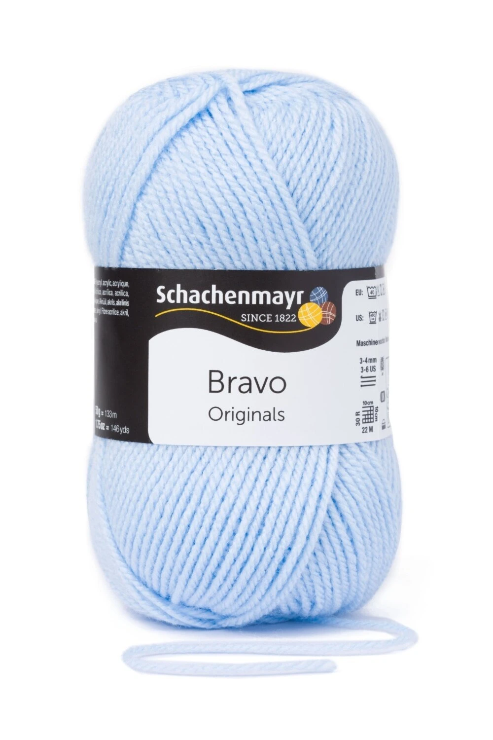 Wolle BRAVO - glacier - 50g | Premium Wolle für Stricken & Häkeln | Hochwertige Qualität 3 Wolle BRAVO - glacier - 50g | Premium Wolle für Stricken & Häkeln | Hochwertige Qualität