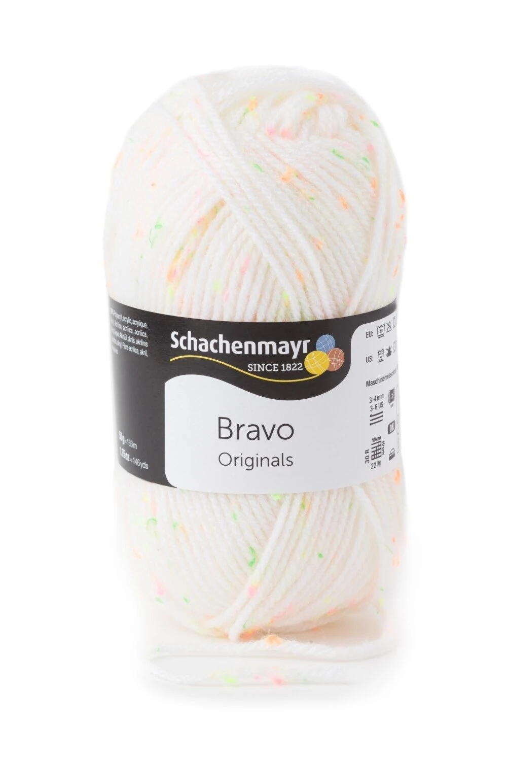 Wolle BRAVO - Natur Neon Tweed 50g - Hochwertige Strickwolle für kreative Projekte 3 Wolle BRAVO - Natur Neon Tweed 50g - Hochwertige Strickwolle für kreative Projekte