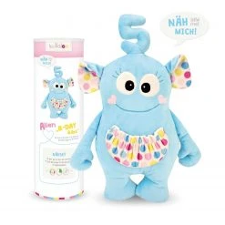 Nähset Kullaloo ALIEN B-DAY BIBS - Blau - Mit Material | Häkelset & Strickset