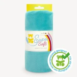 Kullaloo Plüsch SOFT SHORTY - Petrol, 1,5 mm Flor, weicher Stoff für kreative Projekte