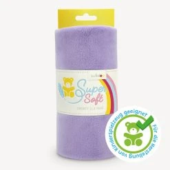 Kullaloo Plüsch SOFT SHORTY - flieder - 1,5 mm Flor - kuschelweicher Stoff für kreative Projekte