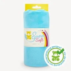 Kullaloo Plüsch SOFT SHORTY - Türkis - 1,5 mm Flor - Hochwertiger Stoff für kreative Projekte