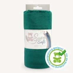 Kullaloo Plüsch SOFT SHORTY - Dunkelgrün - 1,5 mm Flor | Stoffe & Meterware