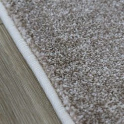 Kurzflor-Teppich 80x150 cm - cremebeige - Hochwertiger Kurzflorteppich für Wohnzimmer & Schlafzimmer -Heimtextilien Verkäufe 9002841100 02 1600Wx1600H