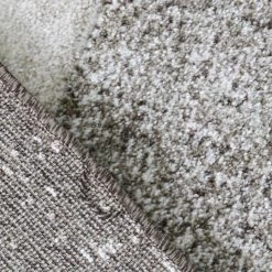 Beiger Kurzflorteppich 120x170 cm – Elegant & Gemütlich -Heimtextilien Verkäufe 9002842400 04 1600Wx1600H