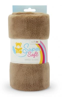 Kullaloo Plüsch SNUGLY - taupe - 5 mm Flor Stoffmeterware