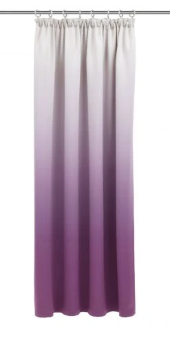 Fertigschal Beere 135x245 cm - Blickdichte Gardine in modernem Design