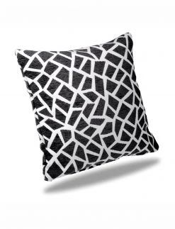 2er-Pack Kissenbezüge mit Reißverschluss - Anthrazit - Webjaquard - 40x40 cm - Sofakissenbezüge