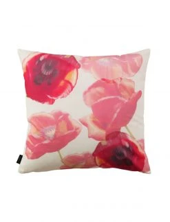 2er-Pack Kissenbezüge mit Reißverschluss - Rot - 50x50 cm | Sofakissenbezüge