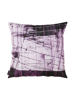 2er-Pack Kissenbezüge mit Reißverschluss - Lila-Violett - 50x50 cm | Sofakissenbezüge