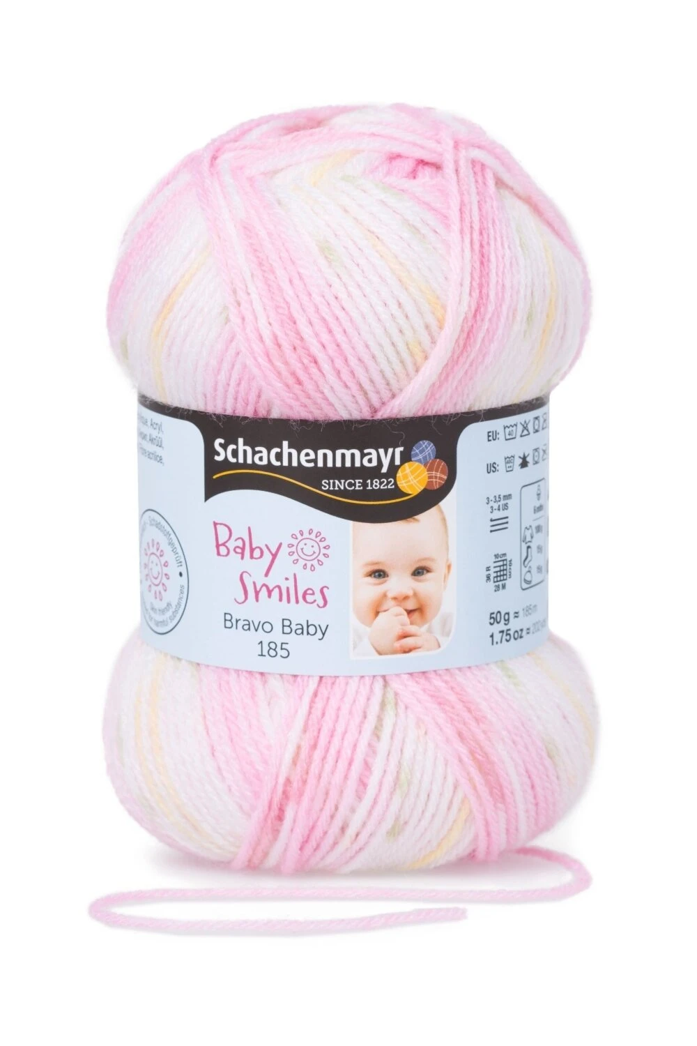 Wolle BRAVO BABY 185 - sofie color - 50g 3 Wolle BRAVO BABY 185 - sofie color - 50g